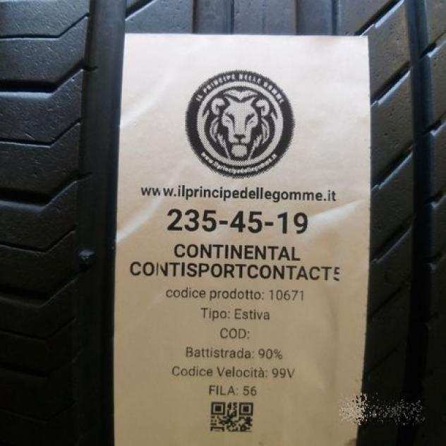 2 GOMME 235 45 19 CONTINENTAL A10671