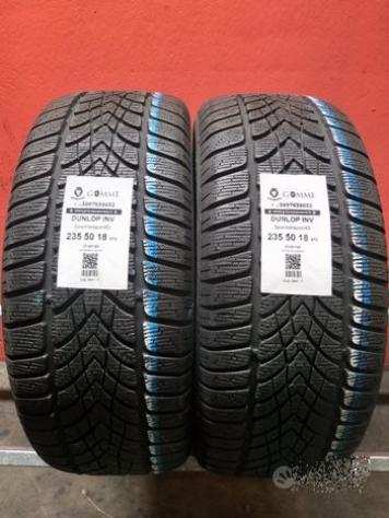 2 gomme 235 50 18 dunlop inv a3907