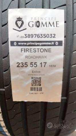 2 gomme 235 55 17 firestone a821