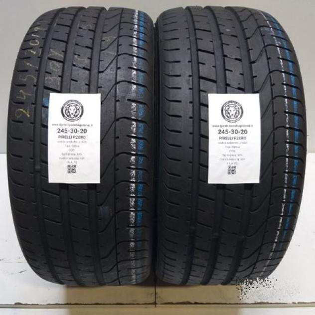 2 GOMME 245 30 20 PIRELLI A21628