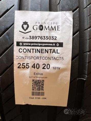 2 gomme 255 40 20 continental a3199