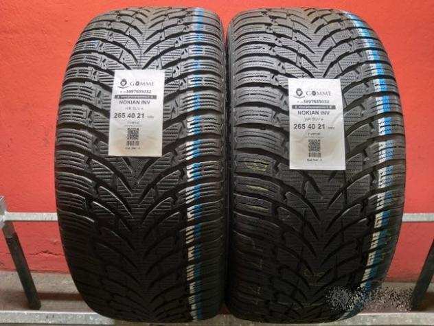 2 gomme 265 40 21 nokian inv a3941