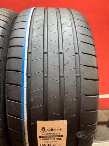 2 gomme 265 45 21 bridgestone a3525