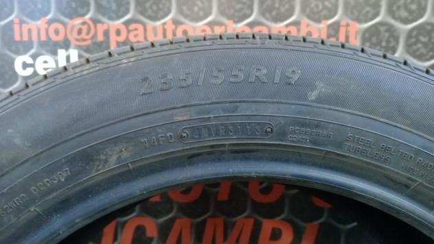 2 GOMME ESTIVE USATE DUNLOP 23555 R19