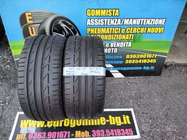 2 gomme usate 255 40 18 95y RFT estive