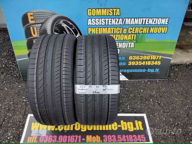 2 gomme usate continental 255 35 20 97y estive