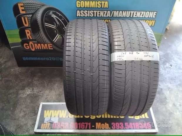 2 gomme usate pirelli 265 45 20 104y estive