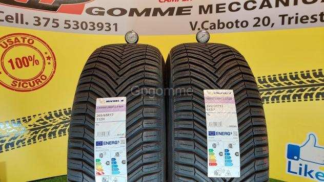 2 Pneumatici Michelin 4s 2656517 nuove 22