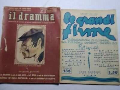 2 riviste degli anni 30 e 40 del 900 molto rare