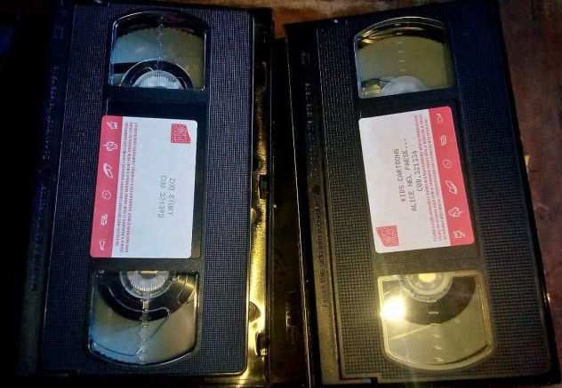 2 VHS AVO FILM zoo story toei animation 1983 alice nel paese delle meraviglie