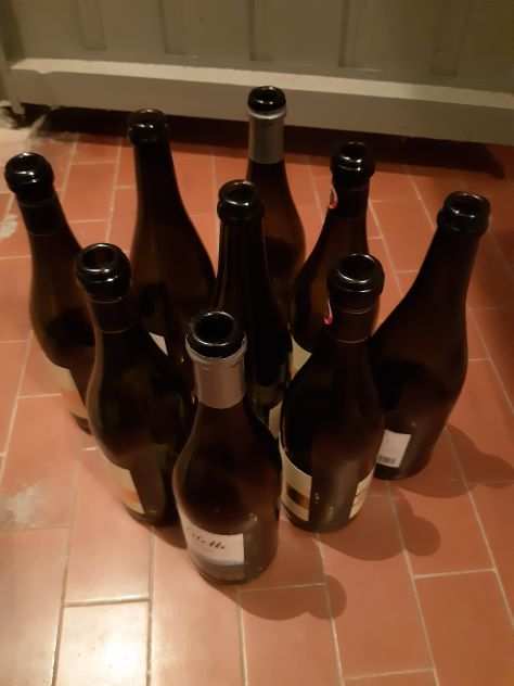 20 bottiglie vuote in vetro per vino