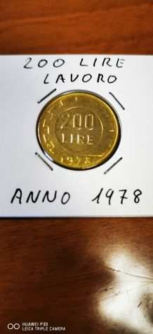 200 LIRE LAVORO ANNO 1978