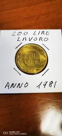 200 LIRE LAVORO ANNO 1981