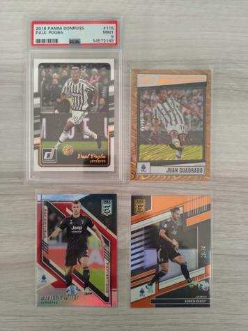 2016 Panini Juventus FC - 4x cards parallels incl. Pogba PSA 9