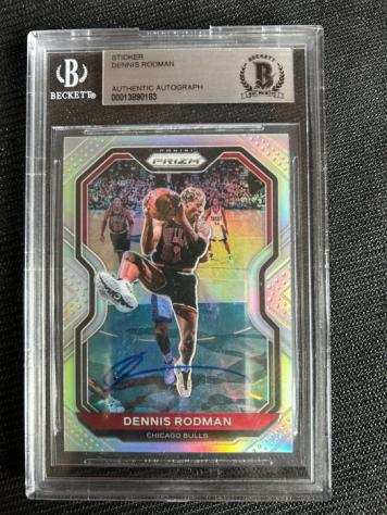 202021 - Panini - Prizm NBA - Dennis Rodman - Hand Signed - 1 Graded card - Beckett Authentic Auto