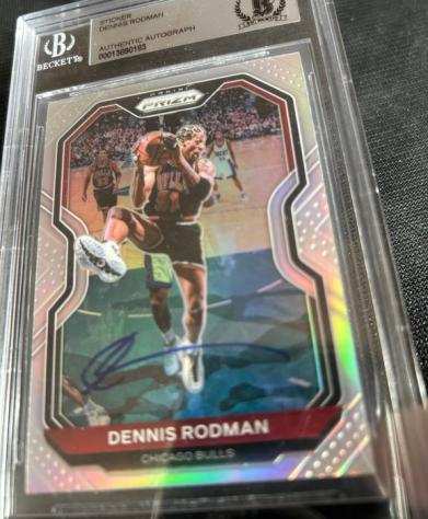 202021 - Panini - Prizm NBA - Dennis Rodman - Hand Signed - 1 Graded card - Beckett Authentic Auto