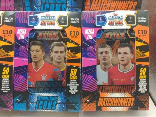 202021 - Topps - Match Attax Champions League - Tins - 24 Sealed box