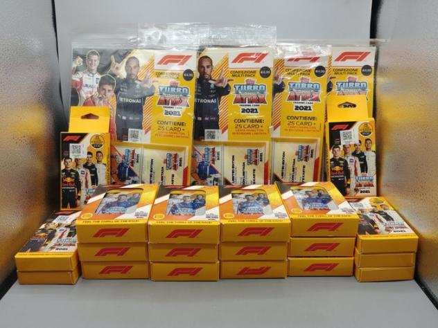 2021 - Topps - Turbo Attax F1 - 12 Mini Tins  4 Multipacks  7 booster box - 1 Mixed collection