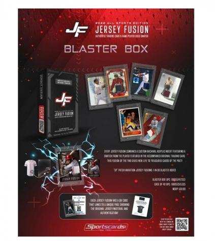 2022 - Jersey Fusion - All Sports - 1 Box