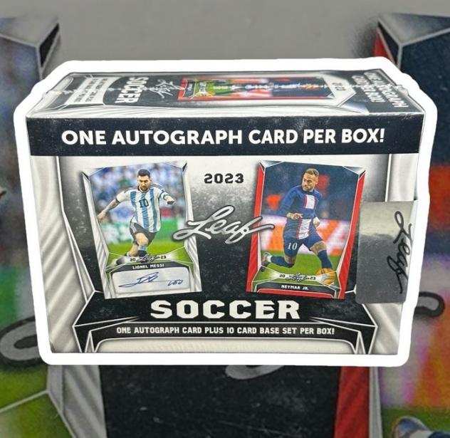 2023 - Leaf - Soccer - 1 Autograph card - 10 Base cards inside - 1 Sealed box