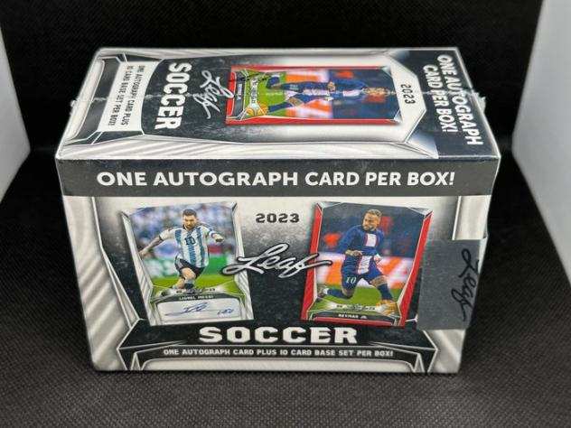 2023 - Leaf - Soccer - 1 Autograph card - 10 Base cards inside - 1 Sealed box