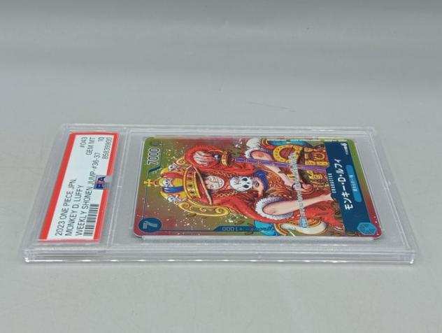 2023 One Piece Japanese Promos 043 Monkey D. Luffy Weekly Shonen Jump-Issue 36-37 Graded card - One Piece - PSA 10