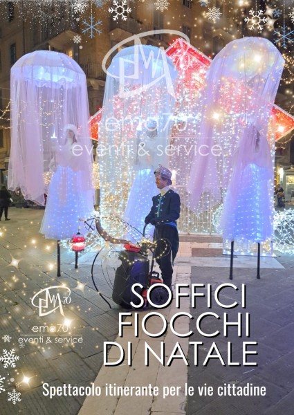 LA CASA DI BABBO NATALE - SFILATA E ANIMAZIONE SUI TRAMPOLI – ANIMARE E INCENTIVARE LO SHOPING NATALIZIO IN UN UNICO SPETTACOLO – EVENTI AZIENDALI - EVENTI PRIVATI -EVENTI PUBBLICI