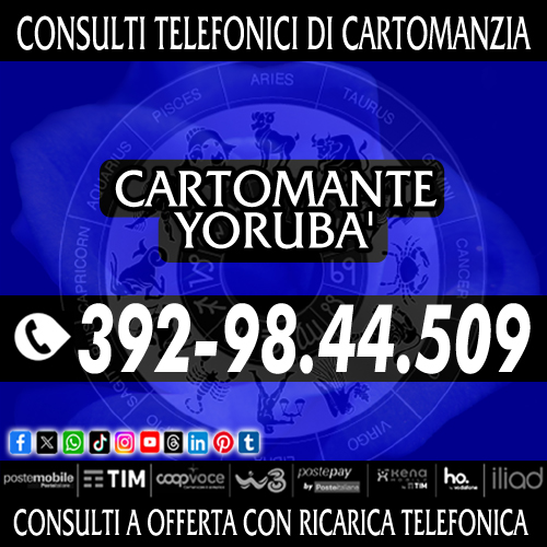 Trova la tua strada con 1 consulto di Cartomanzia con il Cartomante YORUBA'