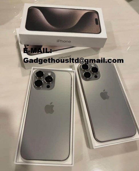 Apple iPhone 15 Pro 128GB = 550 EUR , iPhone 15 Pro Max 256GB = 600 EUR, iPhone 15 128GB = 400 EUR , iPhone 15 Plus 128GB = 430 EUR,  iPhone 14 Pro 128GB = 430 EUR , iPhone 14 Pro Max 128GB = 450 EUR , iPhone 14 128GB = 350 EUR , iPhone 14 Plus 128GB