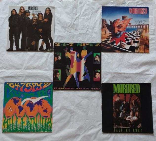 24-7 spyz  mordred - 5 x Funk Metal Albums - Titoli vari - Disco in vinile singolo - 1989