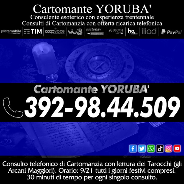 La cartomanzia ti guida verso la felicità - Studio di Cartomanzia del Cartomante YORUBA'