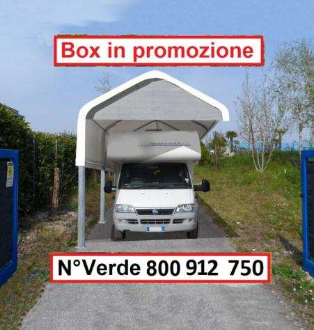 -25 PROMO Box camper-Pesiline auto-coperture antigrandine