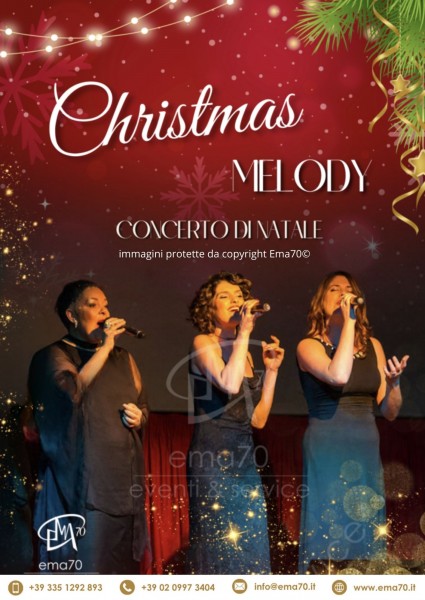 CONCERTO DI NATALE - TRIBUTO ENNIO MORRICONE CONCERTI DI NATALE -MUSICHE DI NATALE - SACRI CLASSICI