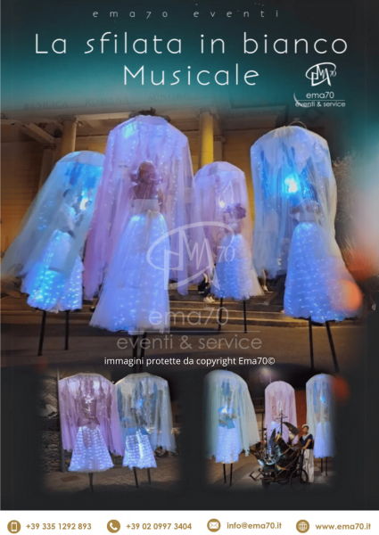 LUCI SOTTO LE STELLE – EVENTO UNICO IN ITALIA – COSTUMI SCENOGRAFICI – SFILATA LUMINOSA PER LE VIE DELLA TUA CITTA’ - EVENTI DI PIAZZA – EVENTI AZIENDALI – EVENTI PRIVATI – EVENTI PUBBLICI