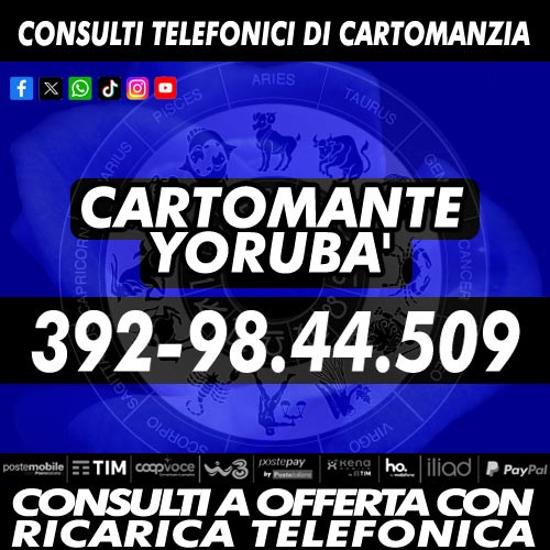 Cartomanzia accurata per ogni situazione con il Cartomante Yorubà
