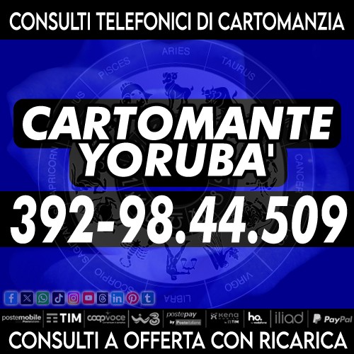 Consulta un esperto cartomante per risposte vere, consulta il Cartomante Yorubà