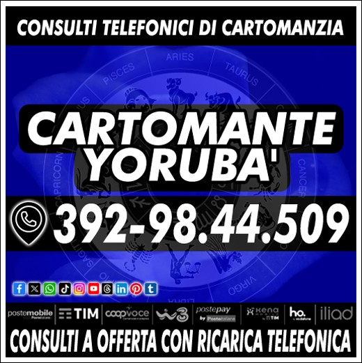 Consulta un esperto cartomante per risposte vere, consulta il Cartomante Yorubà