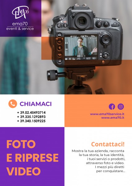 SERVIZI FOTOGRAFICI E RIPRESE VIDEO - PER EVENTI AZIENDALI - EVENTI PRIVATI - EVENTI PUBBLICI - EVENTI SPORTIVI MEETING CONVENTION SFILATE DI MODA – SPETTACOLI TEATRALI – SAGGI DI DANZA  Realizziamo servizi fotografici professionali per aziende e pri