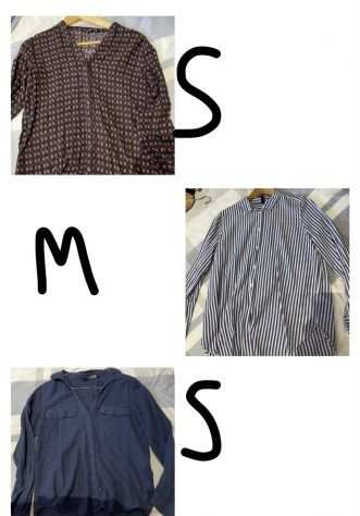 3 camicie da donna taglie S-M