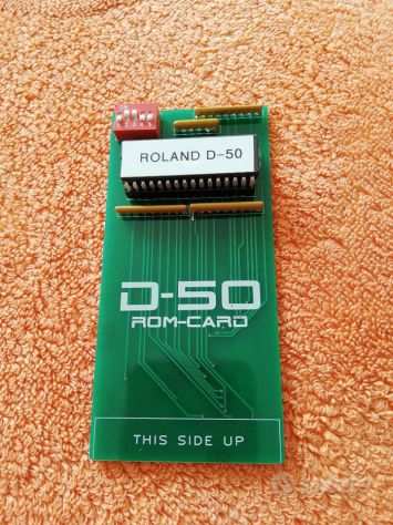 3 Card x Roland D50550  M256  MEGA CARD