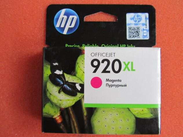 3 Cartucce hp 920xl magenta cd973ae bgx originale