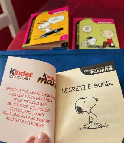 3 libretti collezione Snoopy - Peanuts 50 anni