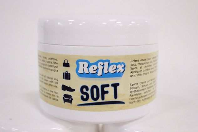 3 Reflex Soft crema per pulire e nutrire pelle, ecopelle, rettile