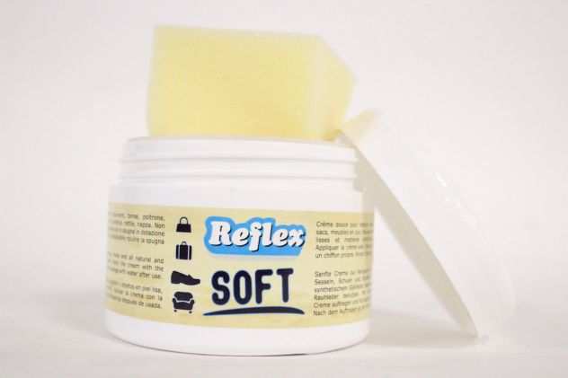 3 Reflex Soft crema per pulire e nutrire pelle, ecopelle, rettile