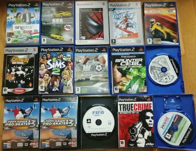 30 GIOCHI PS2 originali