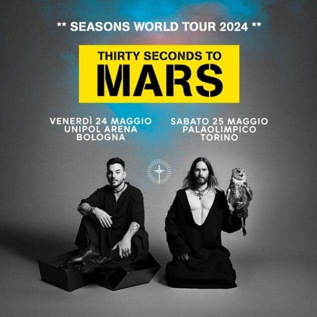 30 Seconds To Mars - Bologna 2024 - il 24 maggio 2024 - partenza da MODENA FIERA