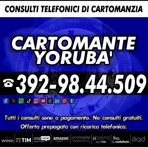 Scopri cosa ti riserva il tuo futuro. Leggiamolo insieme con le carte. IL CARTOMANTE YORUBA'