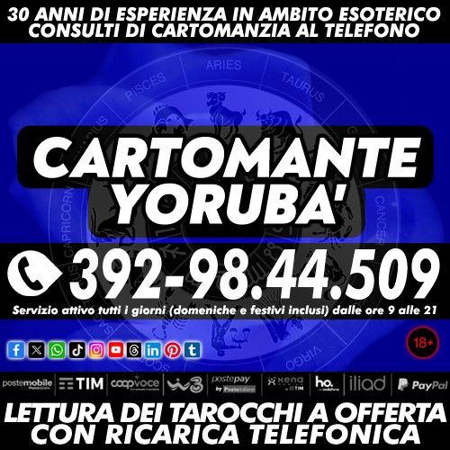 Non ci sono paragoni!!! Il Cartomante Yorubà