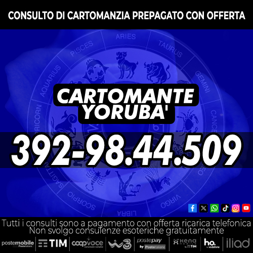 •*´¨`*•.¸ Cartomante Yoruba' ¸.•*´¨`*•