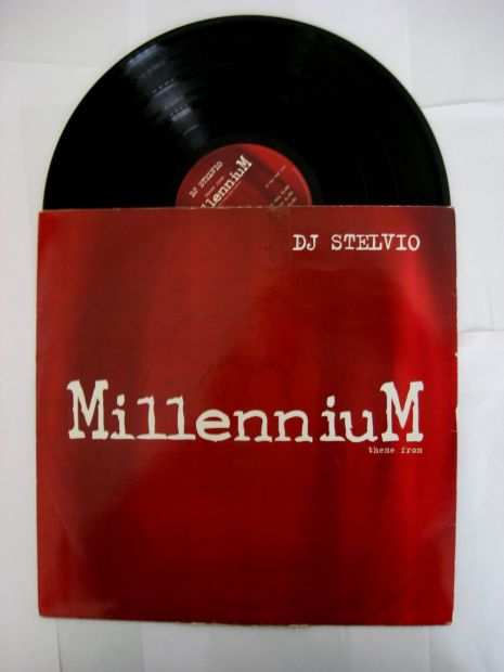 33 giri originale del 1997- DJ Stelvio theme of MILLENNIUM